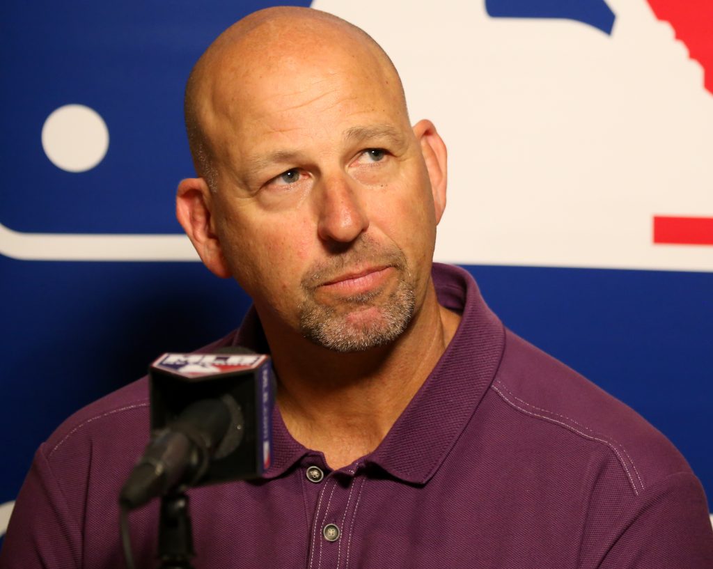 Rockies+manager+Walt+Weiss+talks+to+reporters+at+the+%23Winter+Meetings.