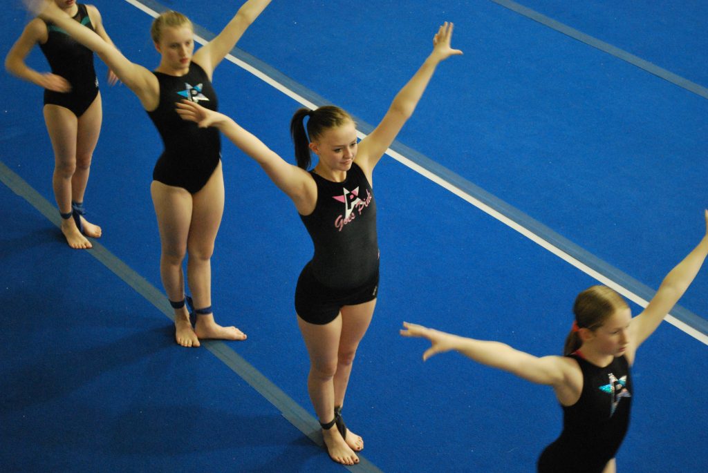 Hailey Larson and Gymnastics