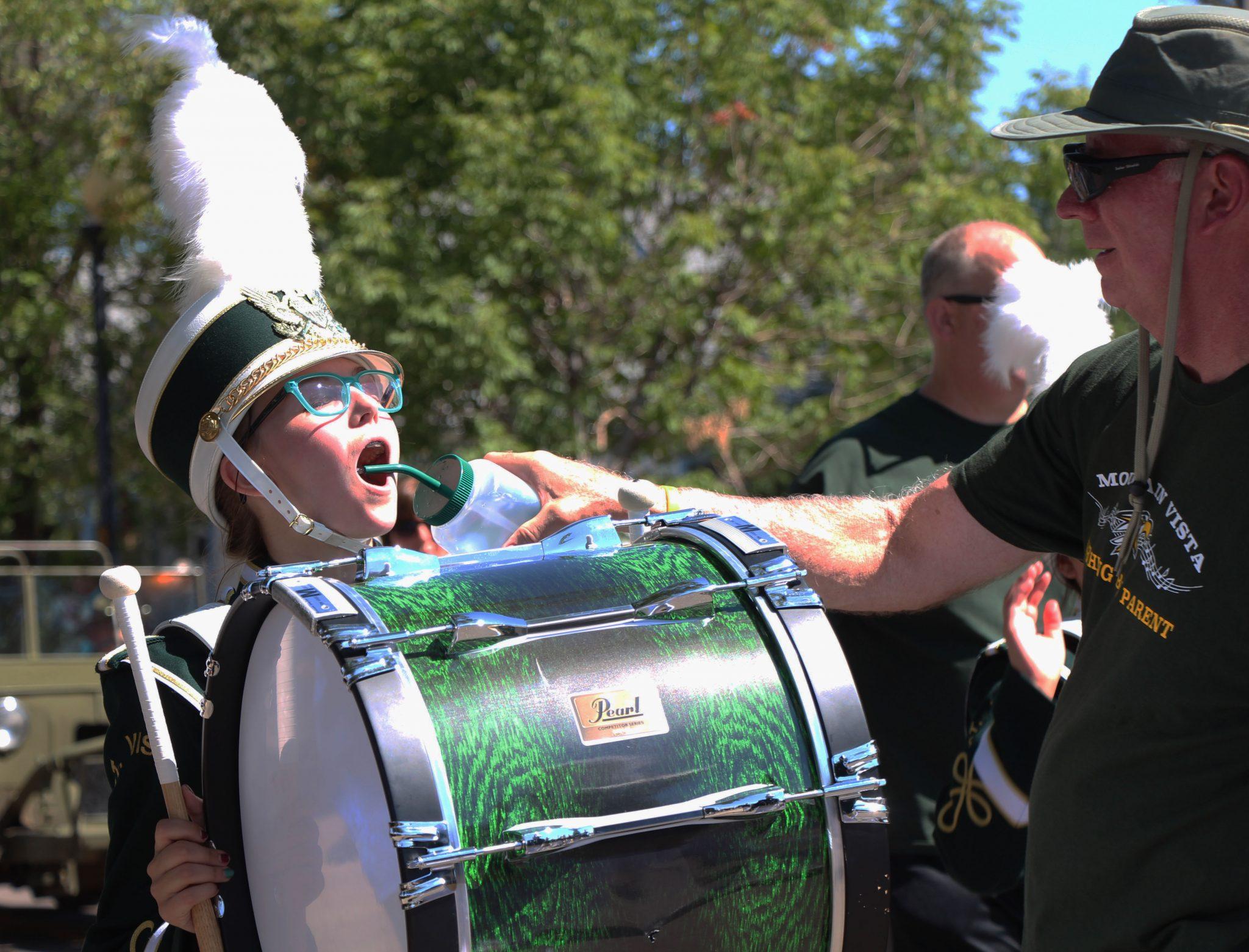 PHOTO+GALLERY%3A+Marching+Band+at+Western+Welcome+Week